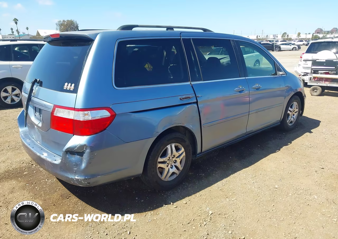 2006 Honda Odyssey Ex-L VIN:5FNRL38616B058735 - 4