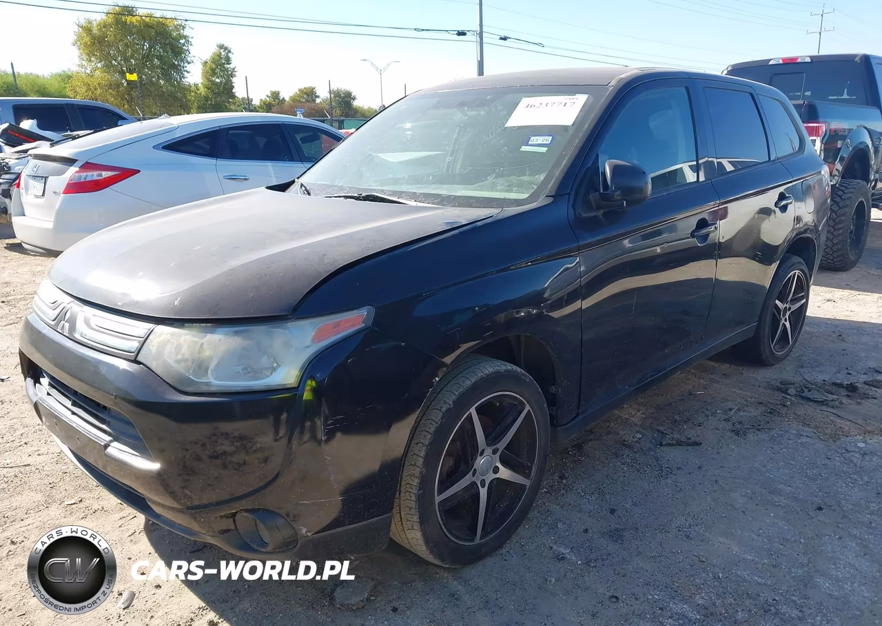 2014 Mitsubishi Outlander Es VIN:JA4AD2A30EZ002129 - 2