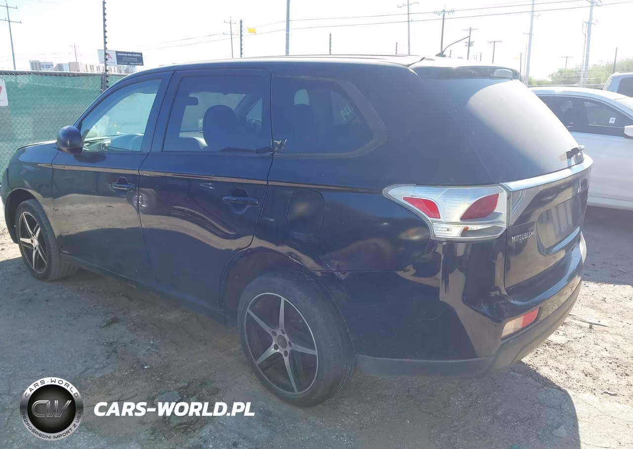 2014 Mitsubishi Outlander Es VIN:JA4AD2A30EZ002129 - 3