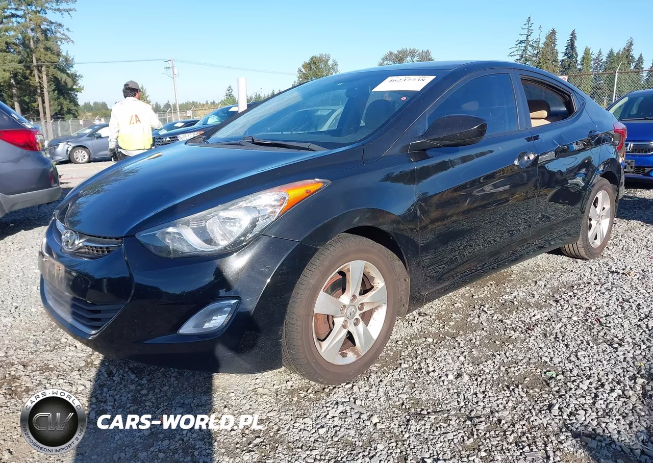 2013 Hyundai Elantra Gls VIN:5NPDH4AE1DH168329 - 2