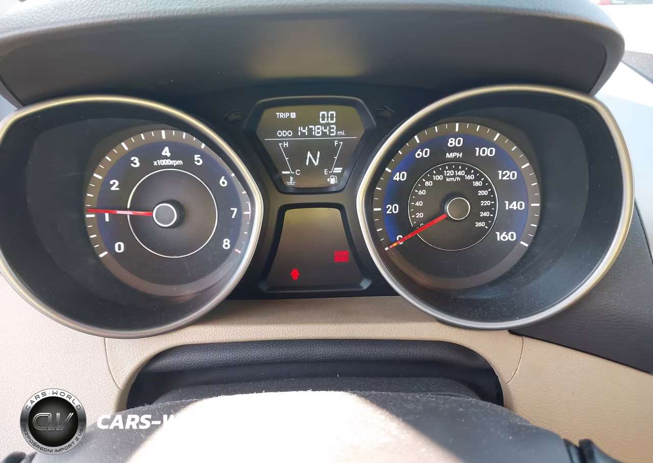 2013 Hyundai Elantra Gls VIN:5NPDH4AE1DH168329 - 7