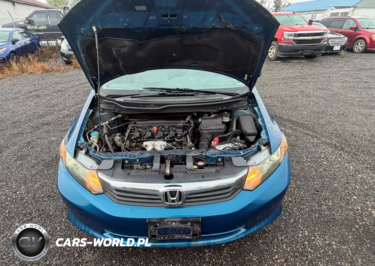 2012 Honda Civic Lx VIN:2HGFB2F51CH538047 - 10