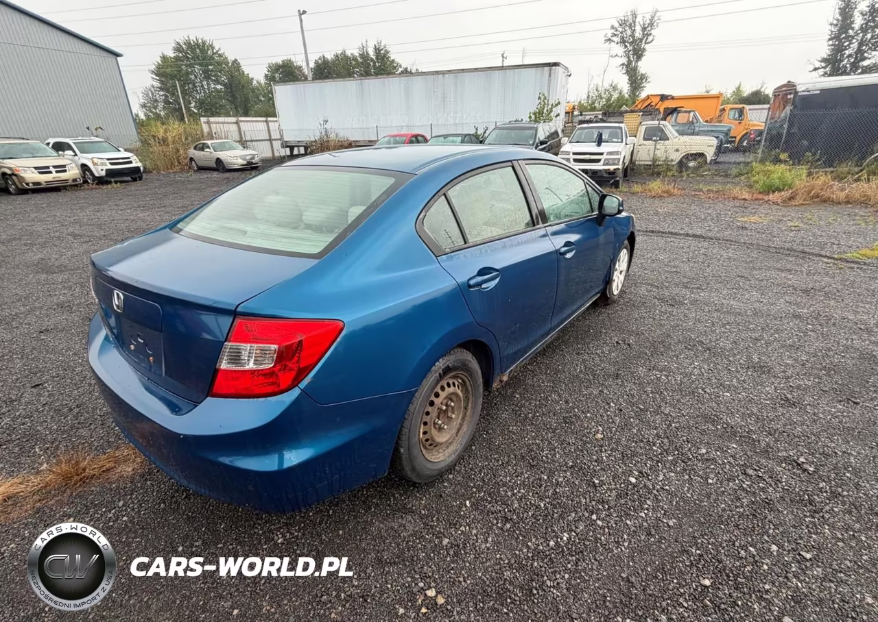 2012 Honda Civic Lx VIN:2HGFB2F51CH538047 - 4