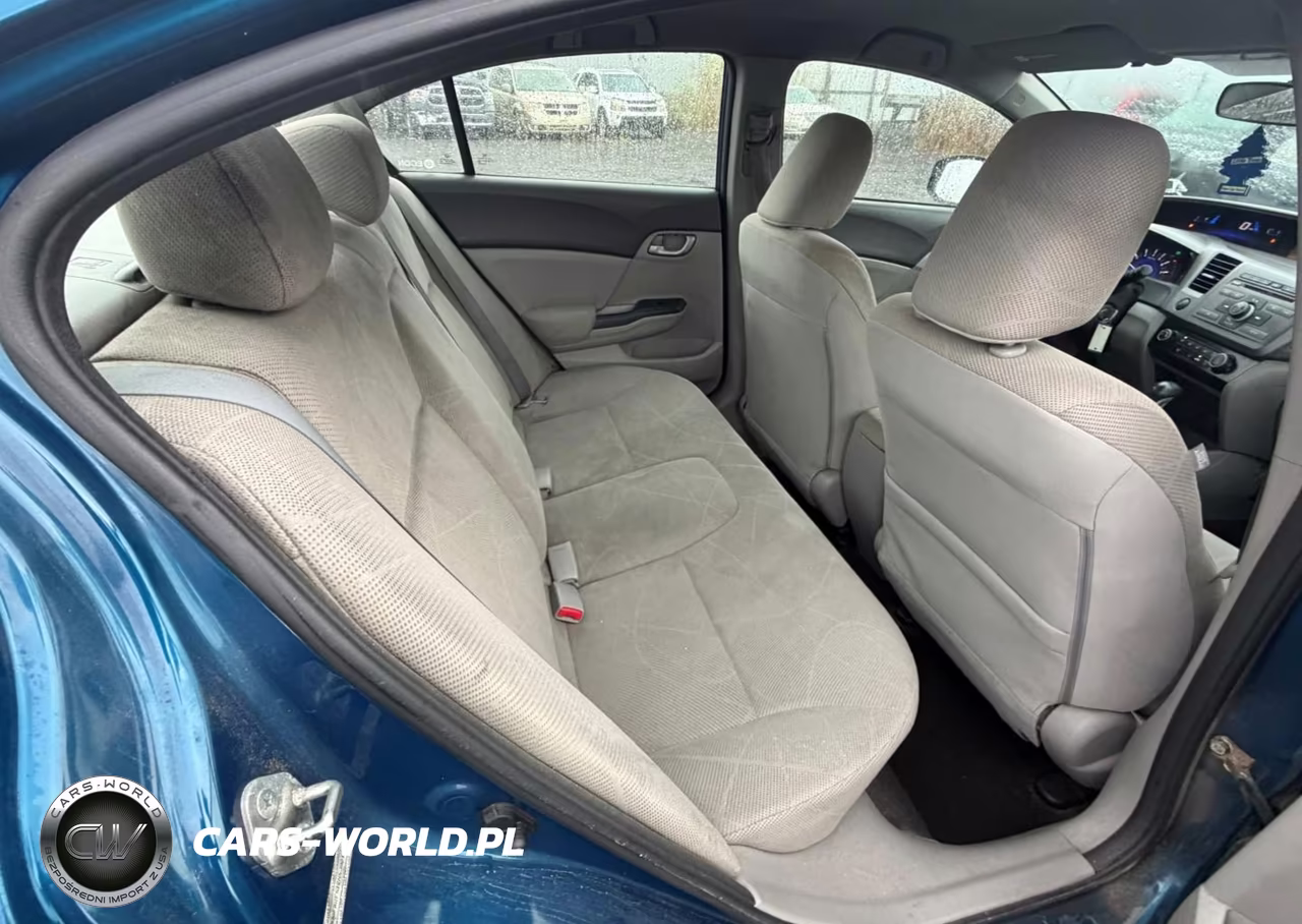 2012 Honda Civic Lx VIN:2HGFB2F51CH538047 - 8