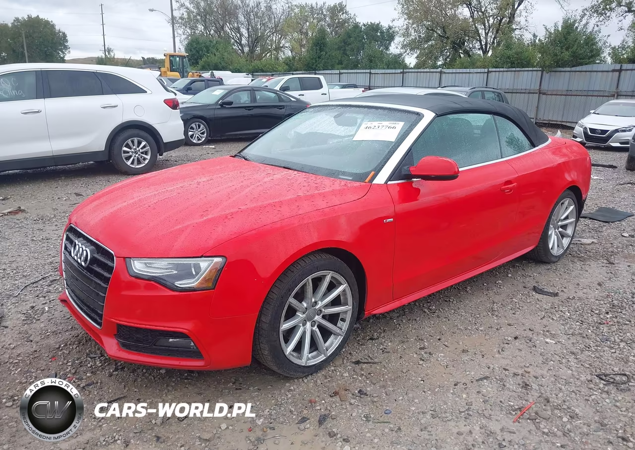 2016 Audi A5 2.0T Premium VIN:WAUD2AFH3GN005248 - 2