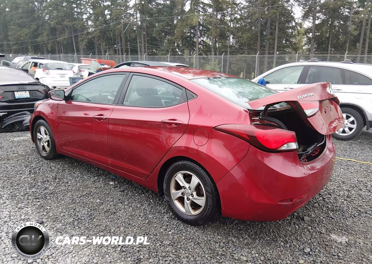 2015 Hyundai Elantra Se VIN:5NPDH4AEXFH589064 - 3