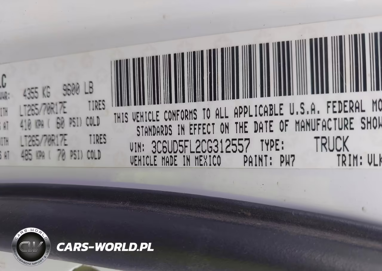 2012 Ram 2500 Laramie VIN:3C6UD5FL2CG312557 - 9