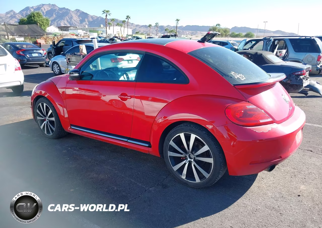 2013 Volkswagen Beetle 2.0T Turbo VIN:3VWVA7AT3DM607384 - 3