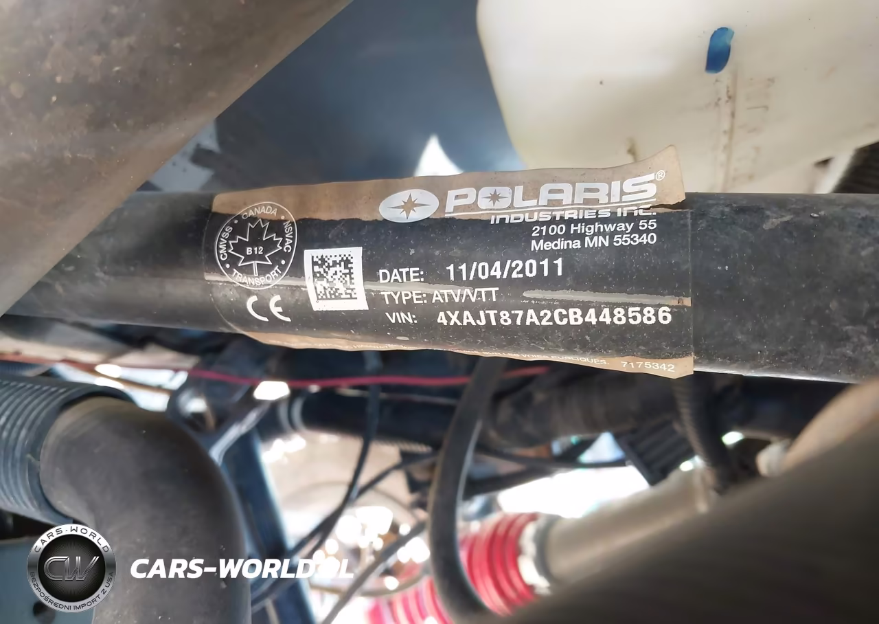 2012 Polaris Ranger Rzr 900Xp VIN:4XAJT87A2CB448586 - 9