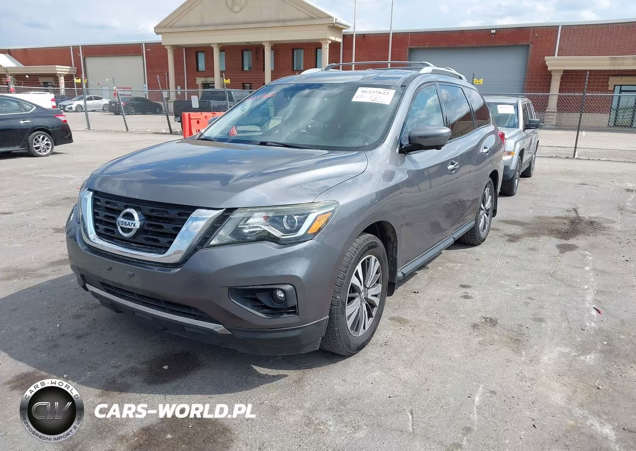 2017 Nissan Pathfinder Sl VIN:5N1DR2MN5HC677642 - 2