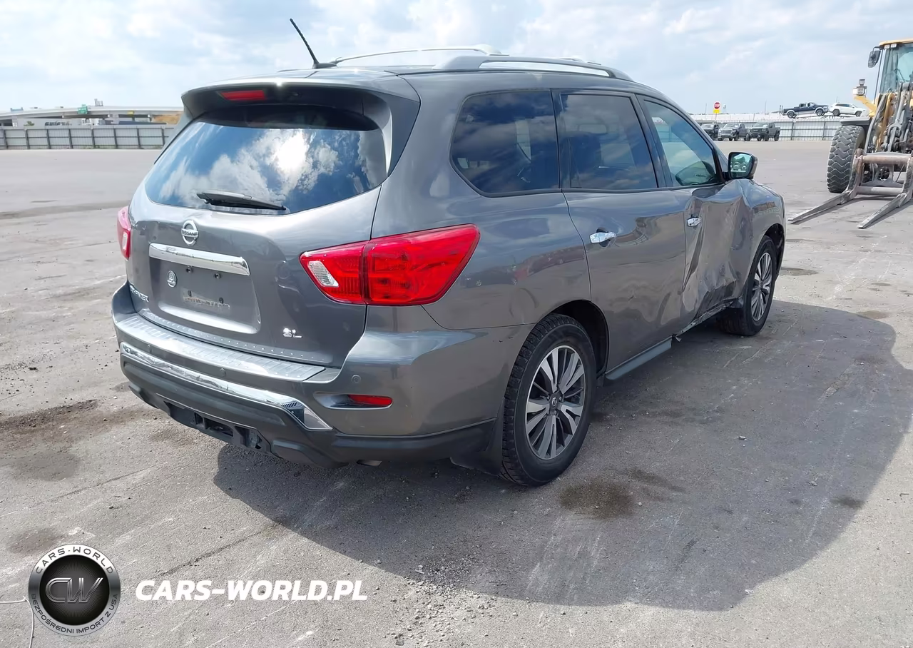 2017 Nissan Pathfinder Sl VIN:5N1DR2MN5HC677642 - 4
