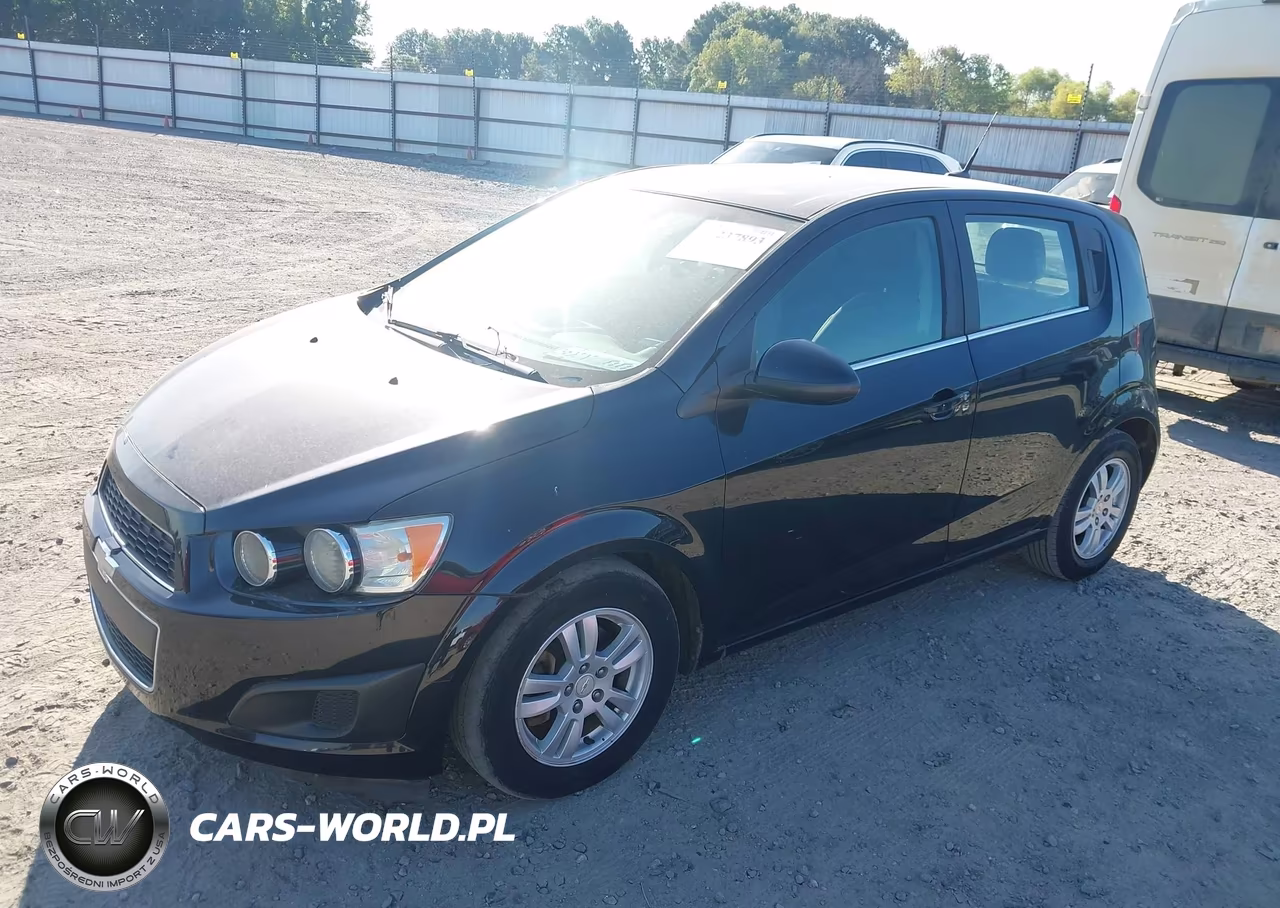 2012 Chevrolet Sonic 2Lt VIN:1G1JC6SHXC4103000 - 2