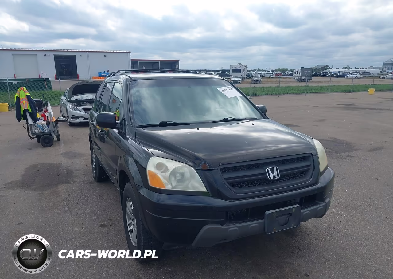 2005 Honda Pilot Ex-L VIN:5FNYF18505B038439 - 6