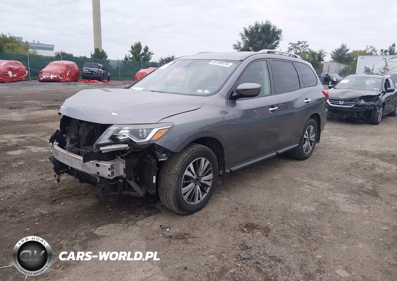 2017 Nissan Pathfinder S VIN:5N1DR2MM6HC641014 - 2
