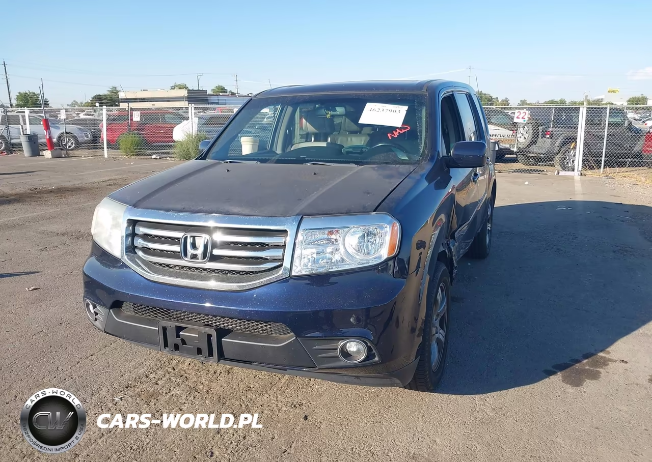 2013 Honda Pilot Ex-L VIN:5FNYF3H55DB023381 - 2