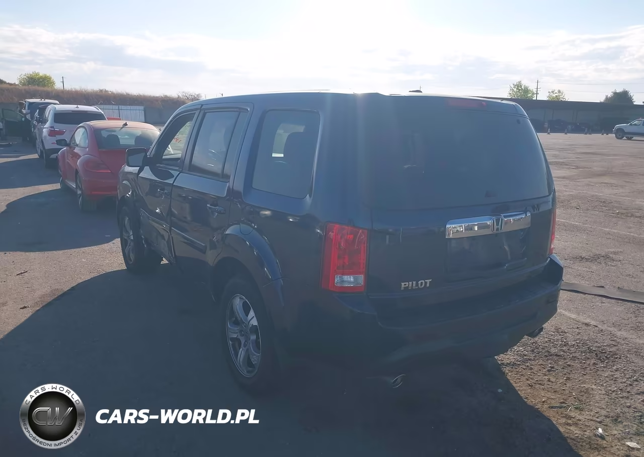 2013 Honda Pilot Ex-L VIN:5FNYF3H55DB023381 - 3