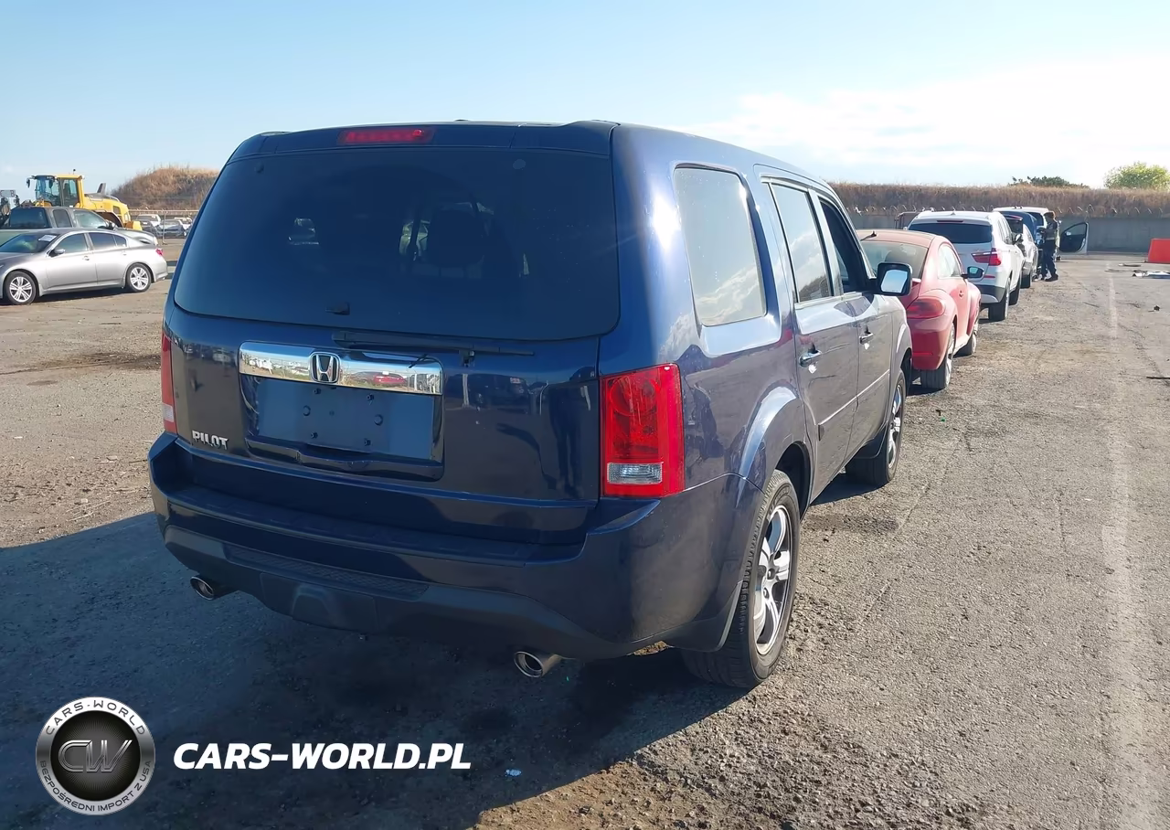 2013 Honda Pilot Ex-L VIN:5FNYF3H55DB023381 - 4
