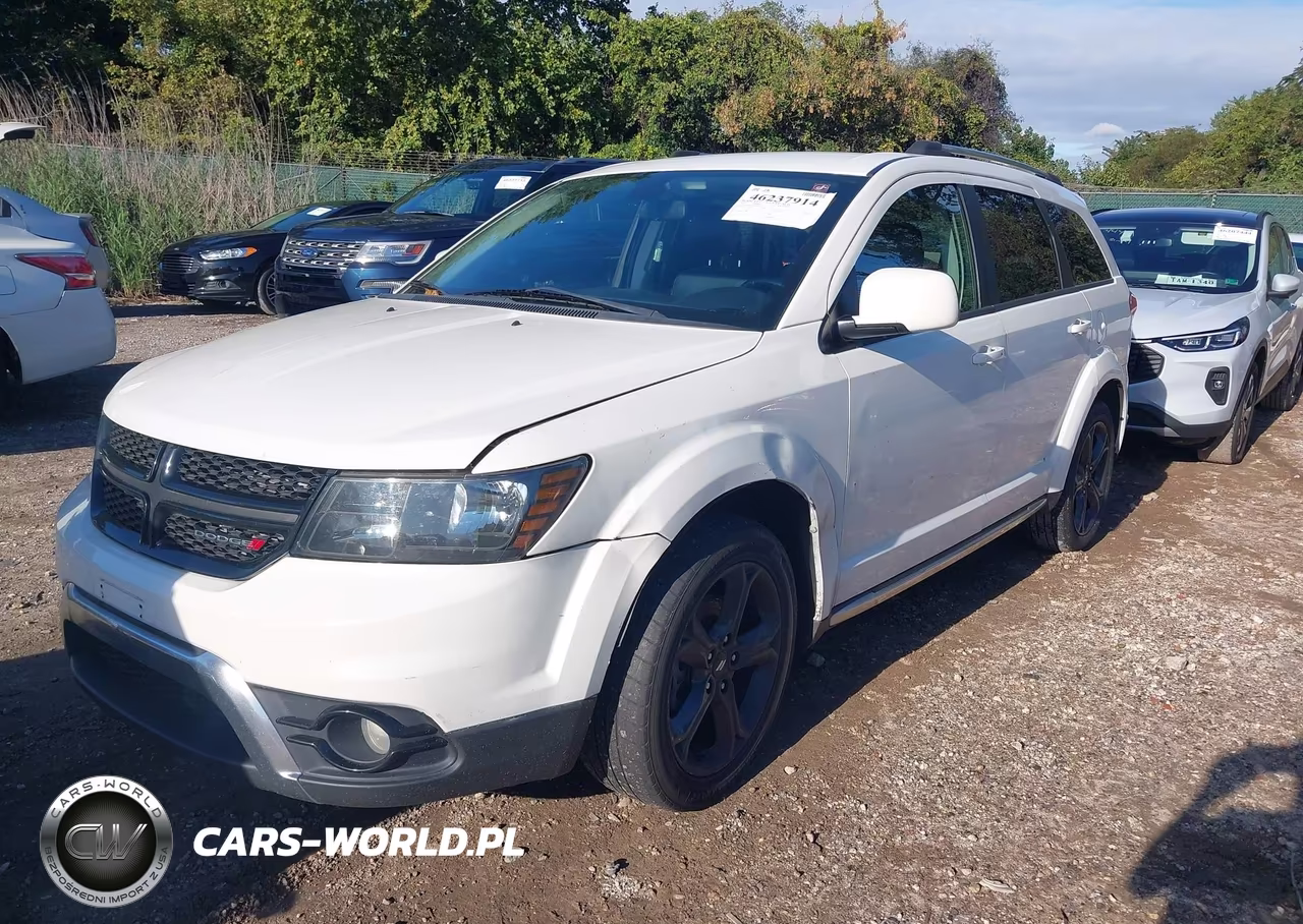 2018 Dodge Journey Crossroad Awd VIN:3C4PDDGG5JT387176 - 2