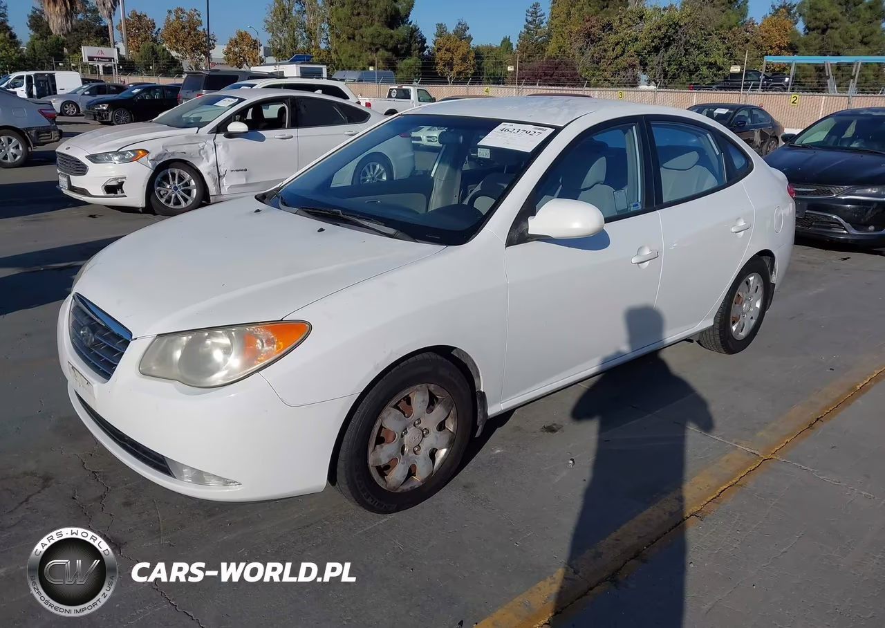 2007 Hyundai Elantra Gls-Limited-Se VIN:KMHDU46D17U145375 - 2