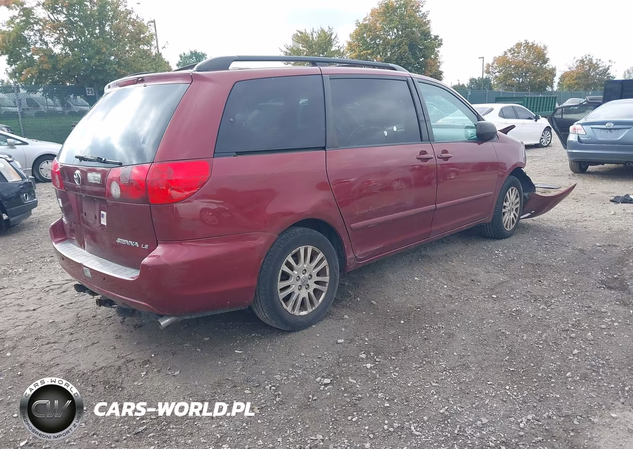 2008 Toyota Sienna Le VIN:5TDZK23CX8S138544 - 4