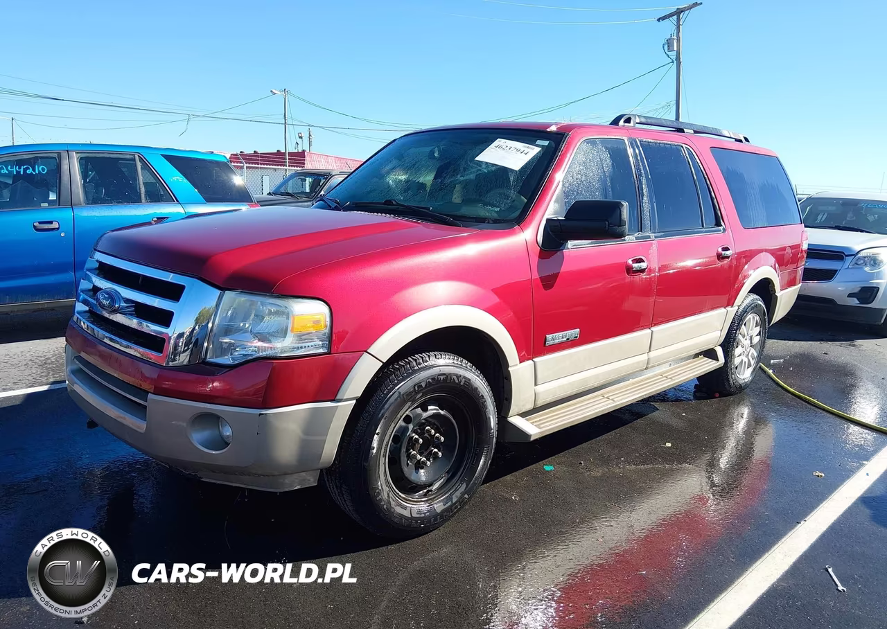 2007 Ford Expedition El Eddie Bauer VIN:1FMFK17527LA26809 - 2