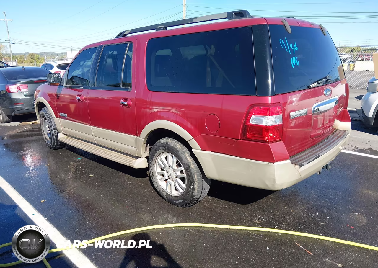 2007 Ford Expedition El Eddie Bauer VIN:1FMFK17527LA26809 - 3