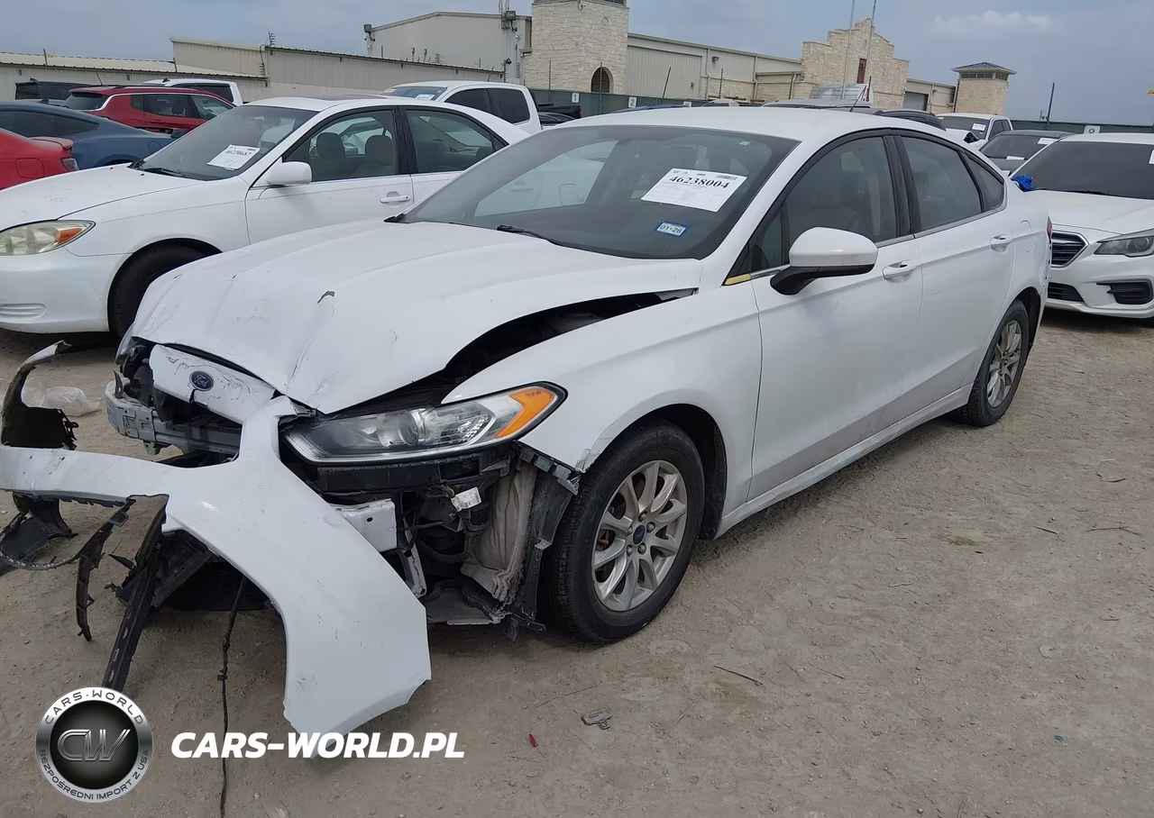 2017 Ford Fusion S VIN:3FA6P0G70HR383190 - 2