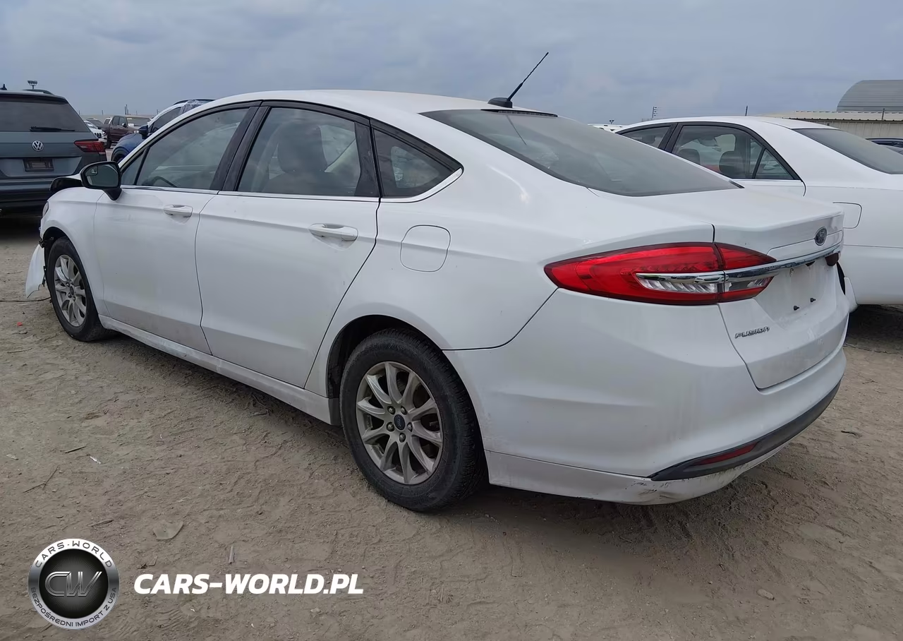 2017 Ford Fusion S VIN:3FA6P0G70HR383190 - 3