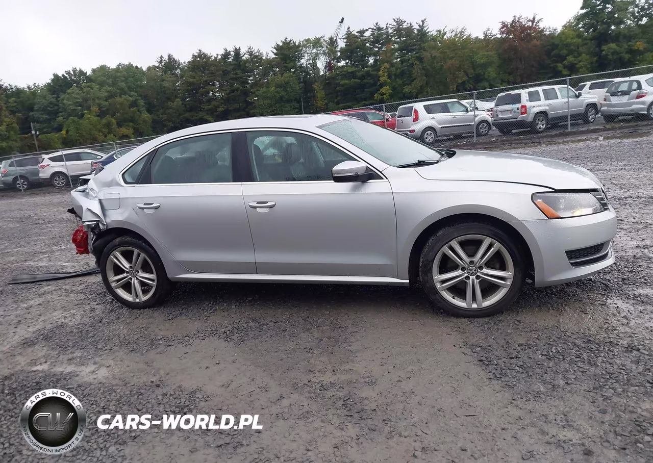 2014 Volkswagen Passat 2.0L Tdi Se VIN:1VWBN7A35EC108449 - 13