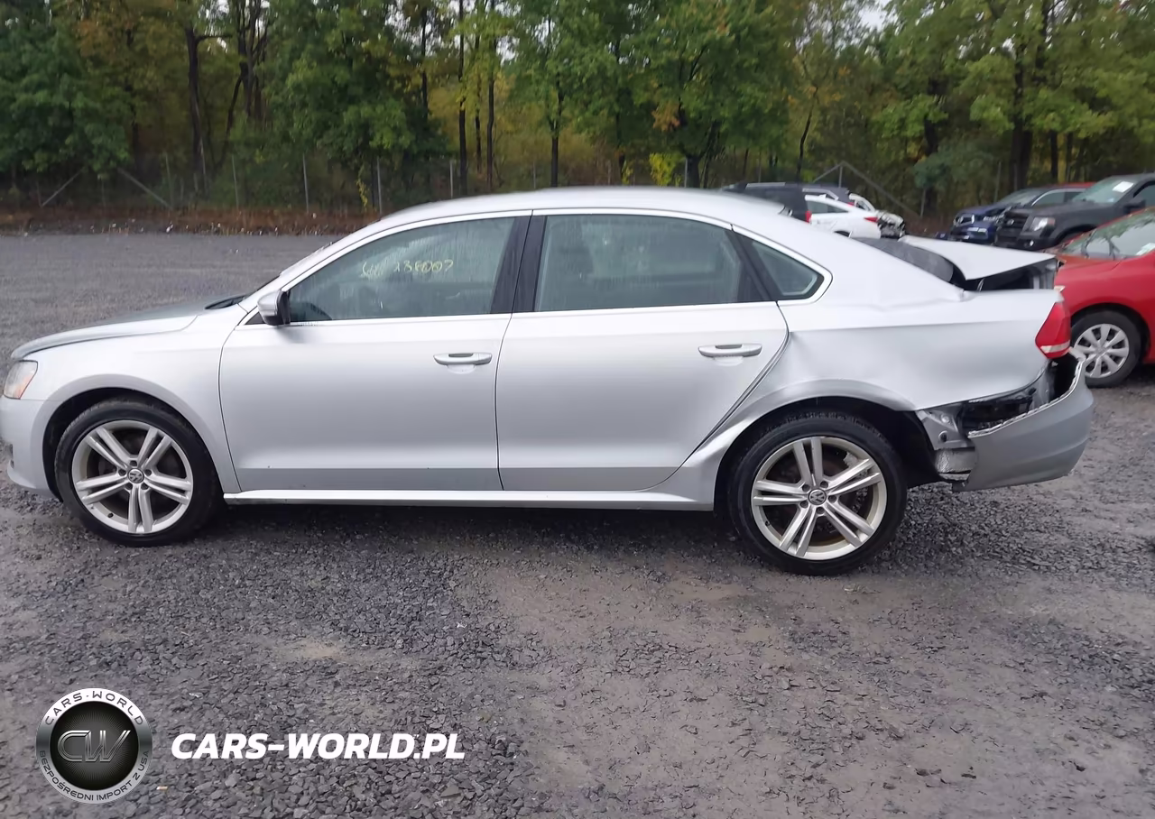 2014 Volkswagen Passat 2.0L Tdi Se VIN:1VWBN7A35EC108449 - 14