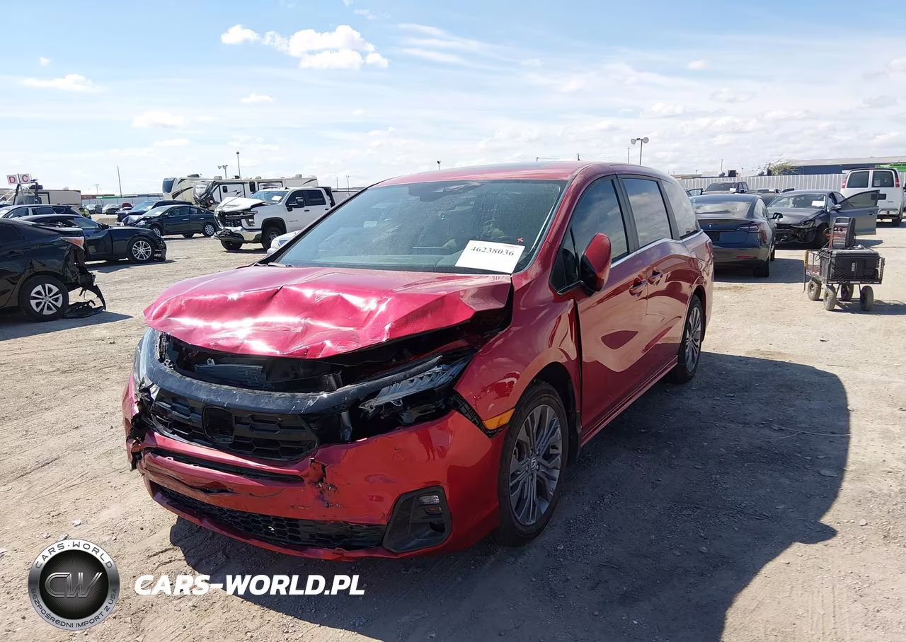2025 Honda Odyssey Touring VIN:5FNRL6H80SB017557 - 2