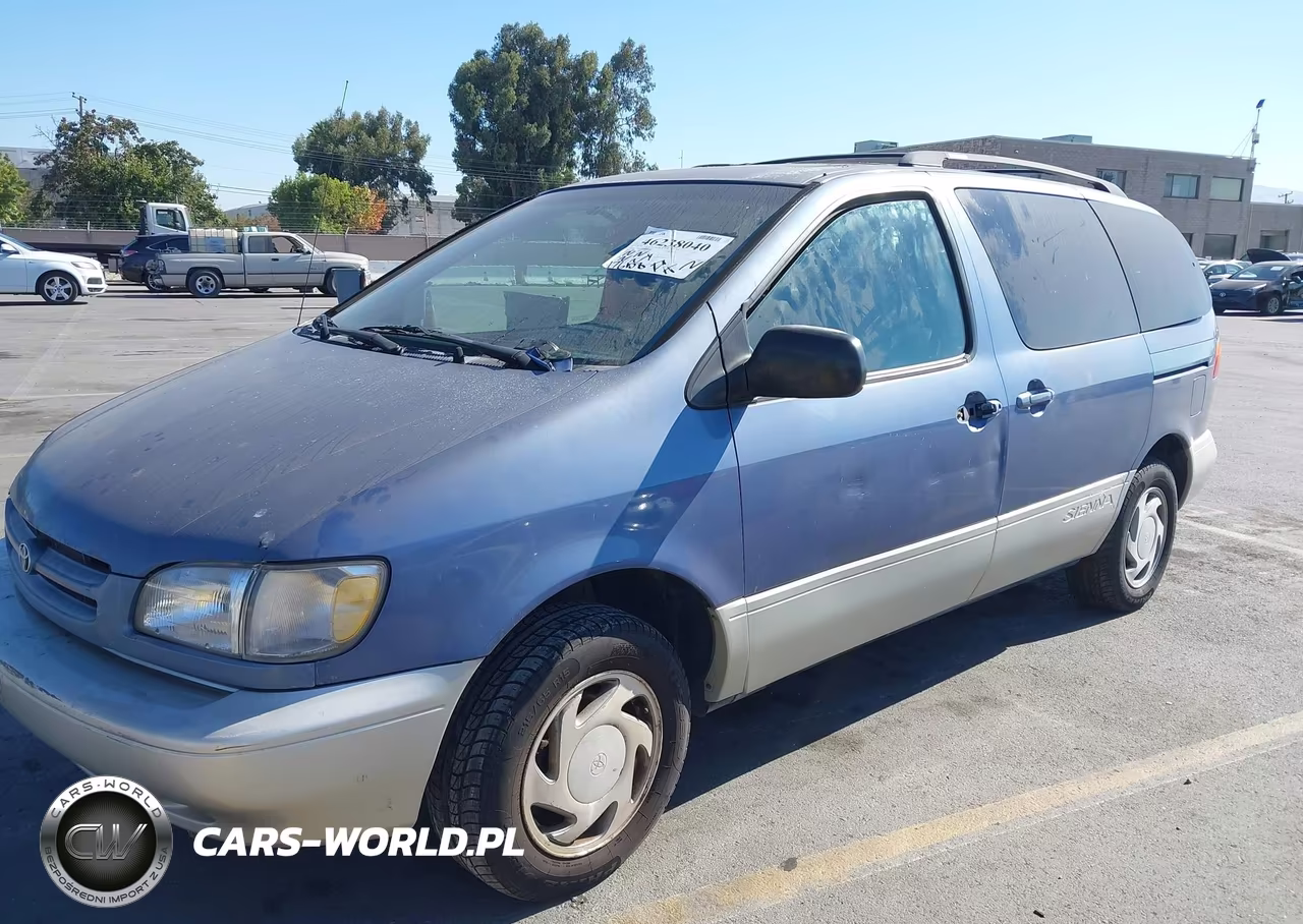 1998 Toyota Sienna Xle VIN:4T3ZF13C9WU040549 - 2