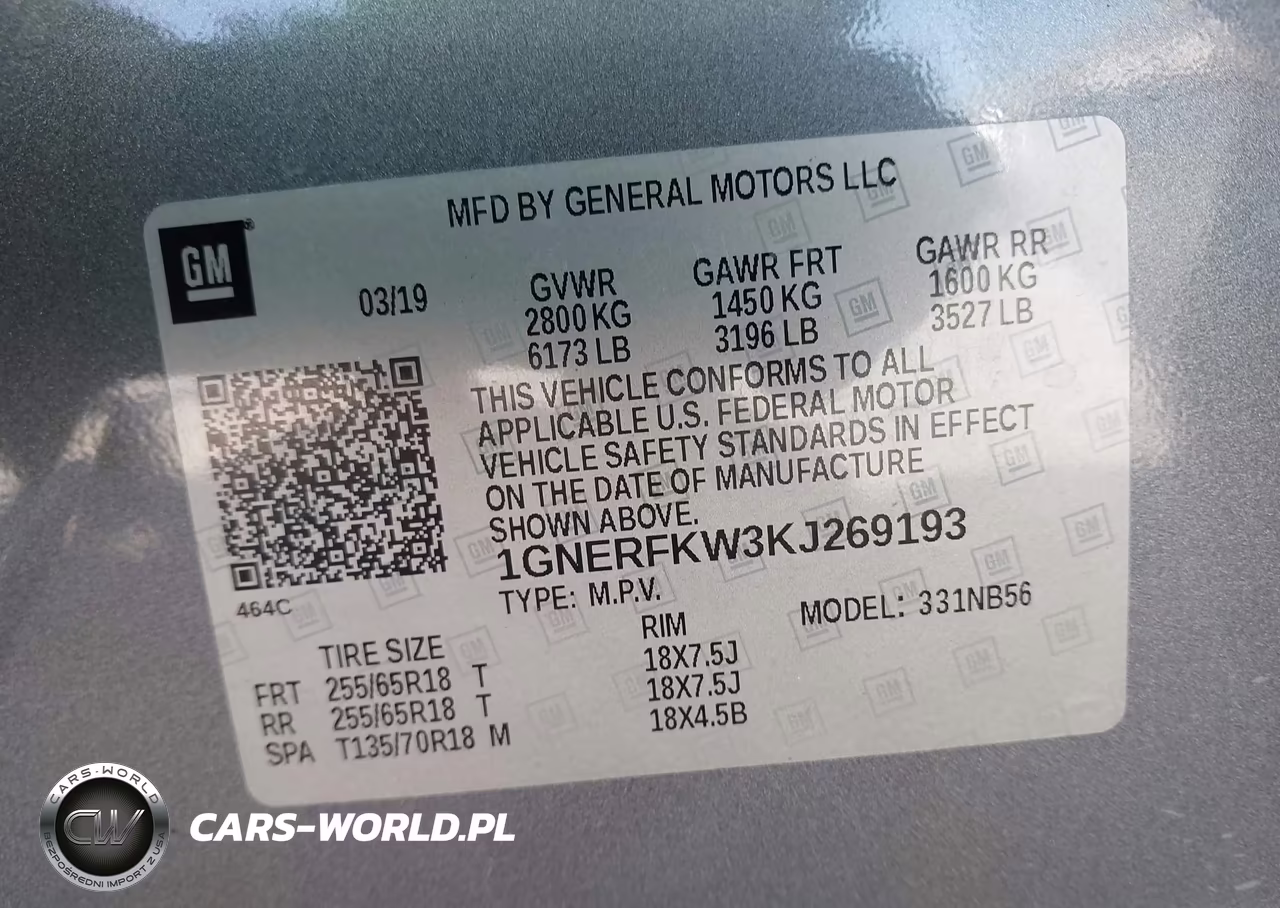 2019 Chevrolet Traverse Ls VIN:1GNERFKW3KJ269193 - 9