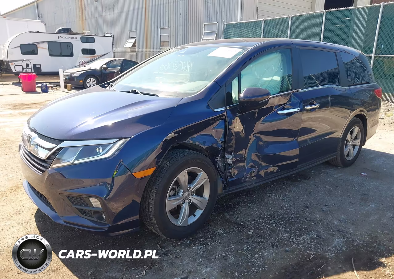 2018 Honda Odyssey Ex VIN:5FNRL6H58JB024003 - 2
