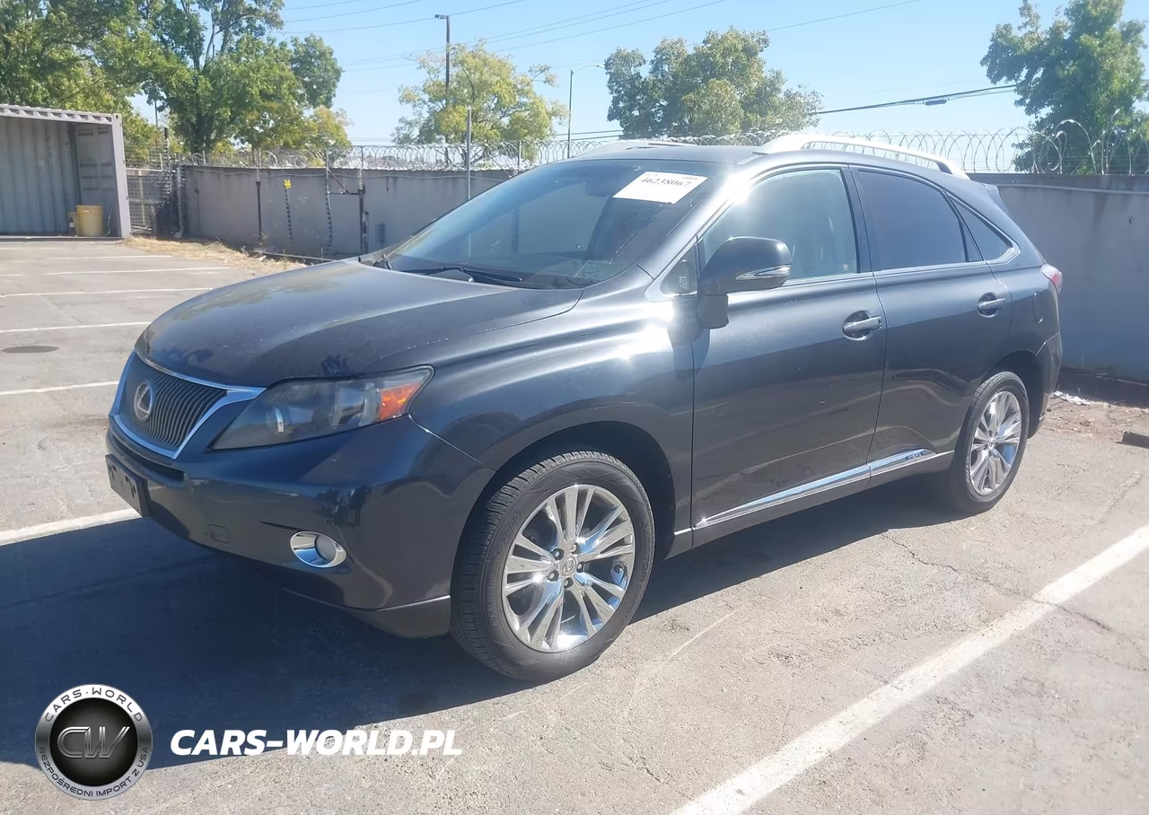 2011 Lexus Rx 450H VIN:JTJBC1BA7B2034744 - 2
