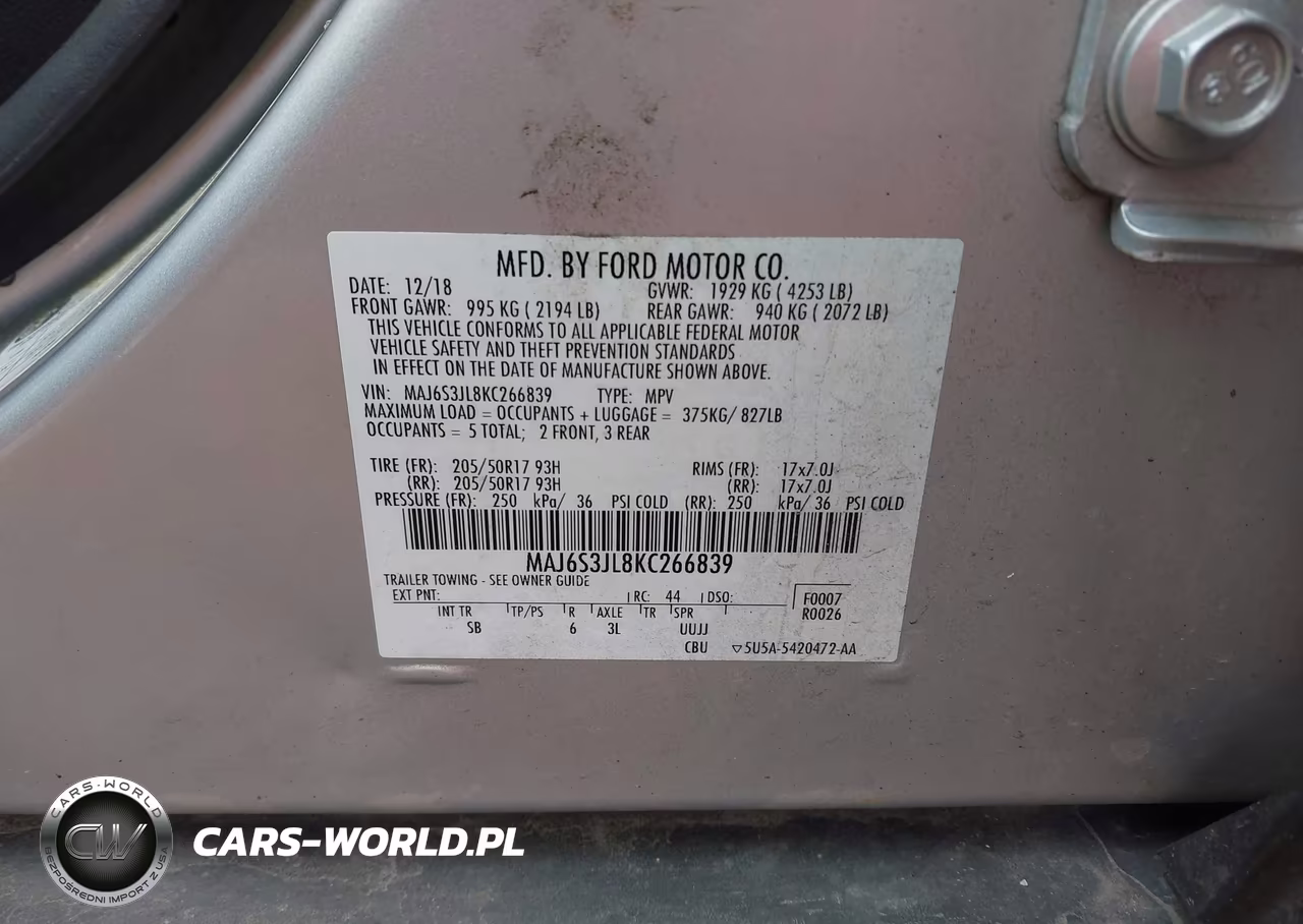 2019 Ford Ecosport Ses VIN:MAJ6S3JL8KC266839 - 9
