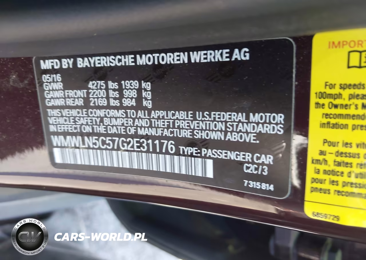 2016 Mini Clubman Cooper VIN:WMWLN5C57G2E31176 - 9