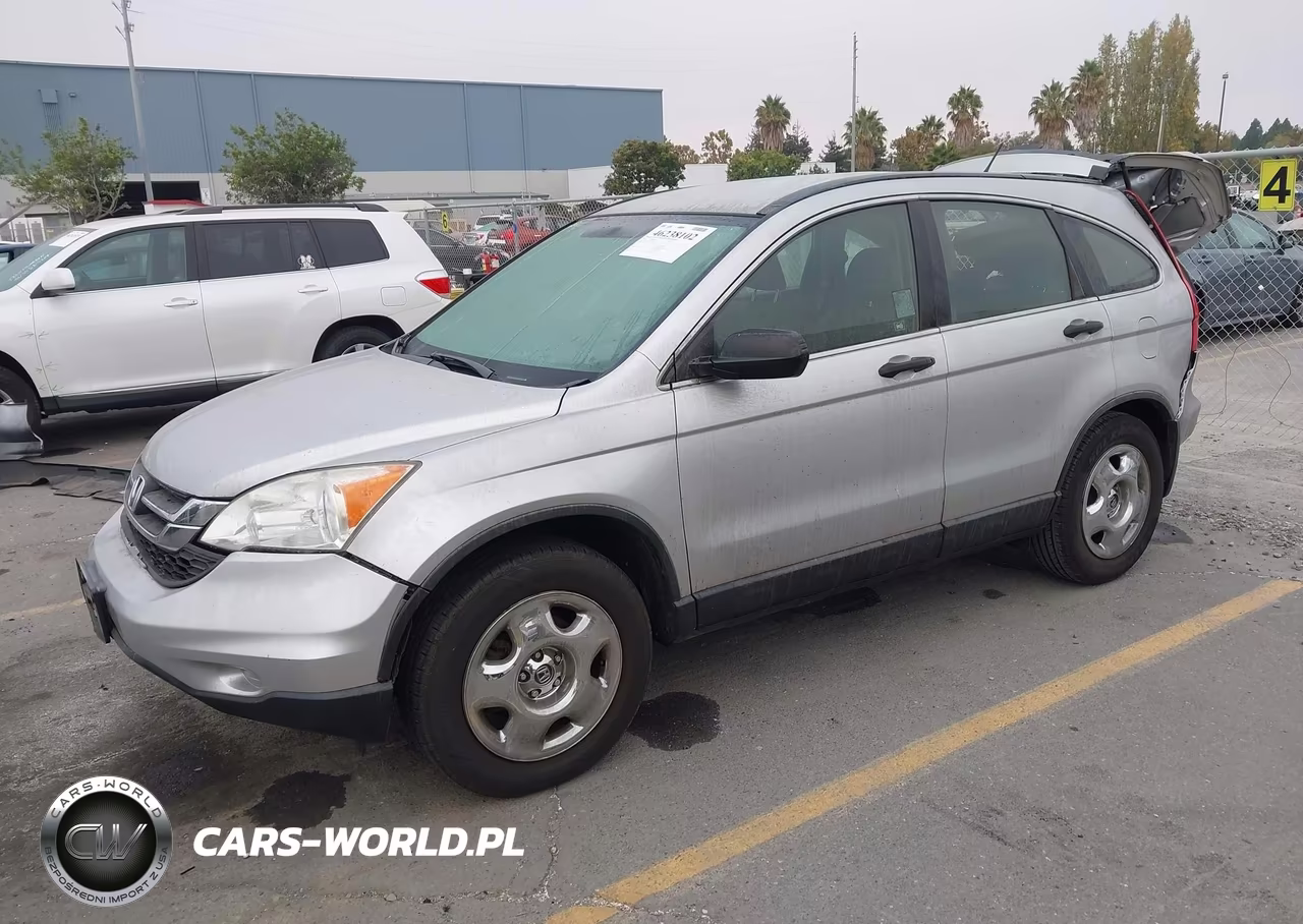 2010 Honda Cr-V Lx VIN:JHLRE3H33AC004667 - 2
