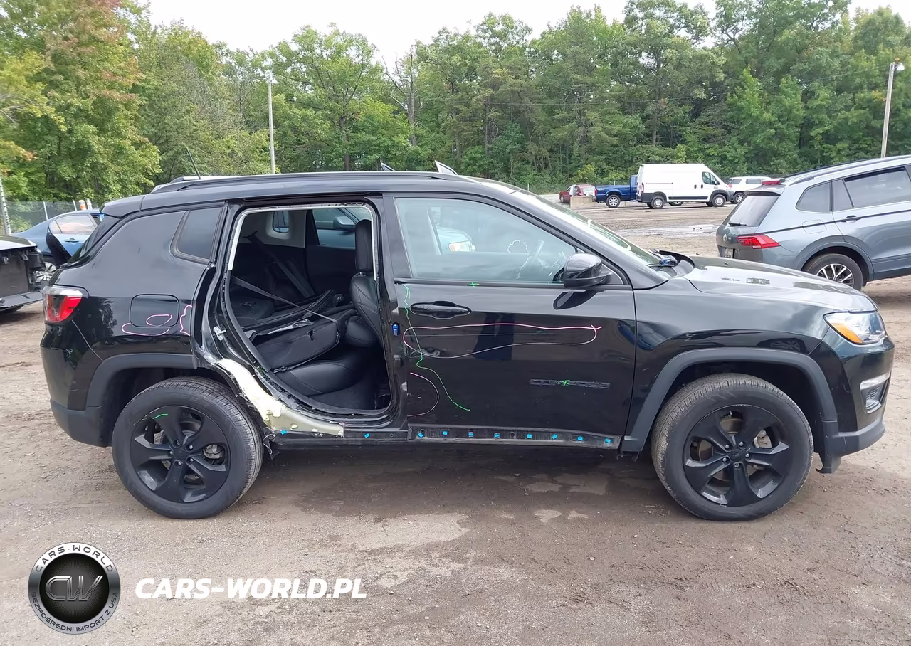 2021 Jeep Compass Altitude 4X4 VIN:3C4NJDBB9MT517797 - 14