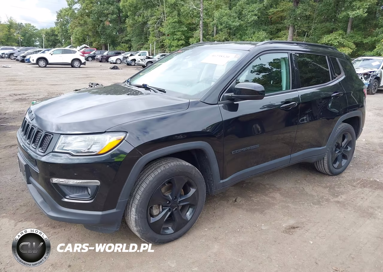 2021 Jeep Compass Altitude 4X4 VIN:3C4NJDBB9MT517797 - 2