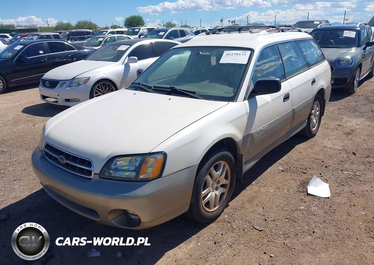2002 Subaru Outback VIN:4S3BH665X26645567 - 2