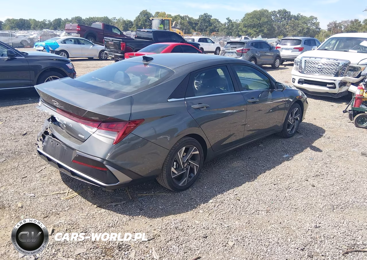 2025 Hyundai Elantra Hybrid Limited VIN:KMHLN4DJ8SU147537 - 4