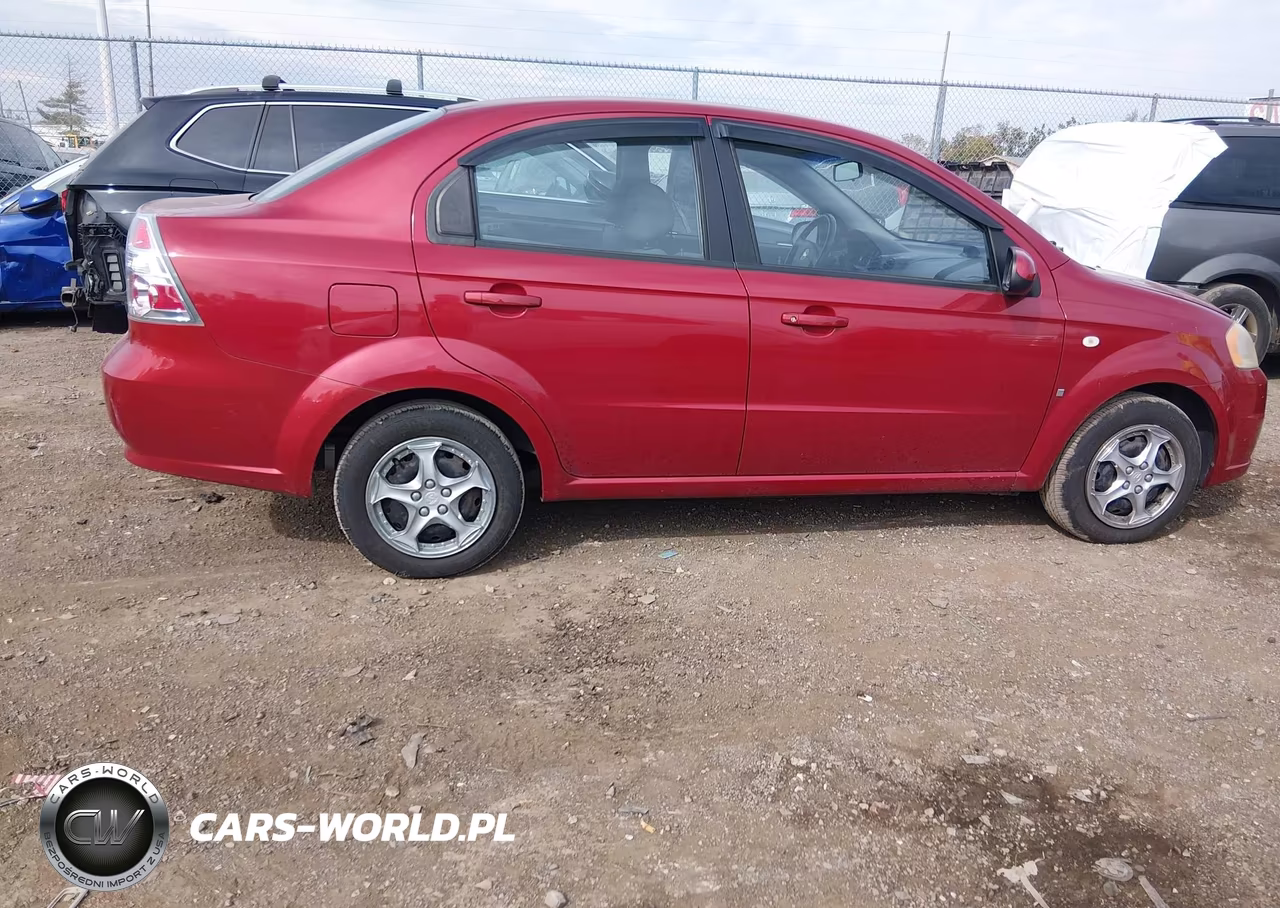 2007 Chevrolet Aveo Ls VIN:KL1TD56667B100782 - 4