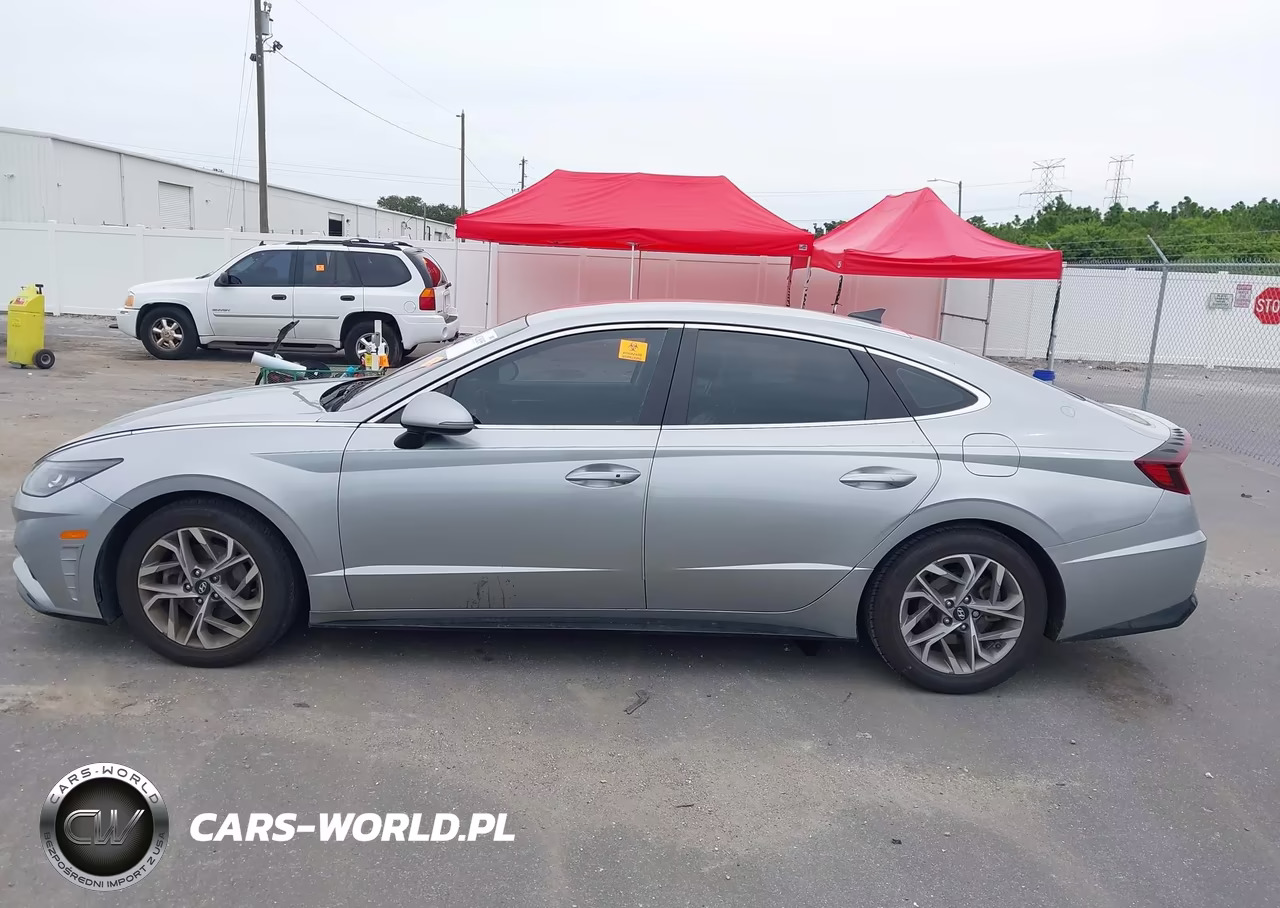 2021 Hyundai Sonata Sel VIN:5NPEL4JA9MH106144 - 14
