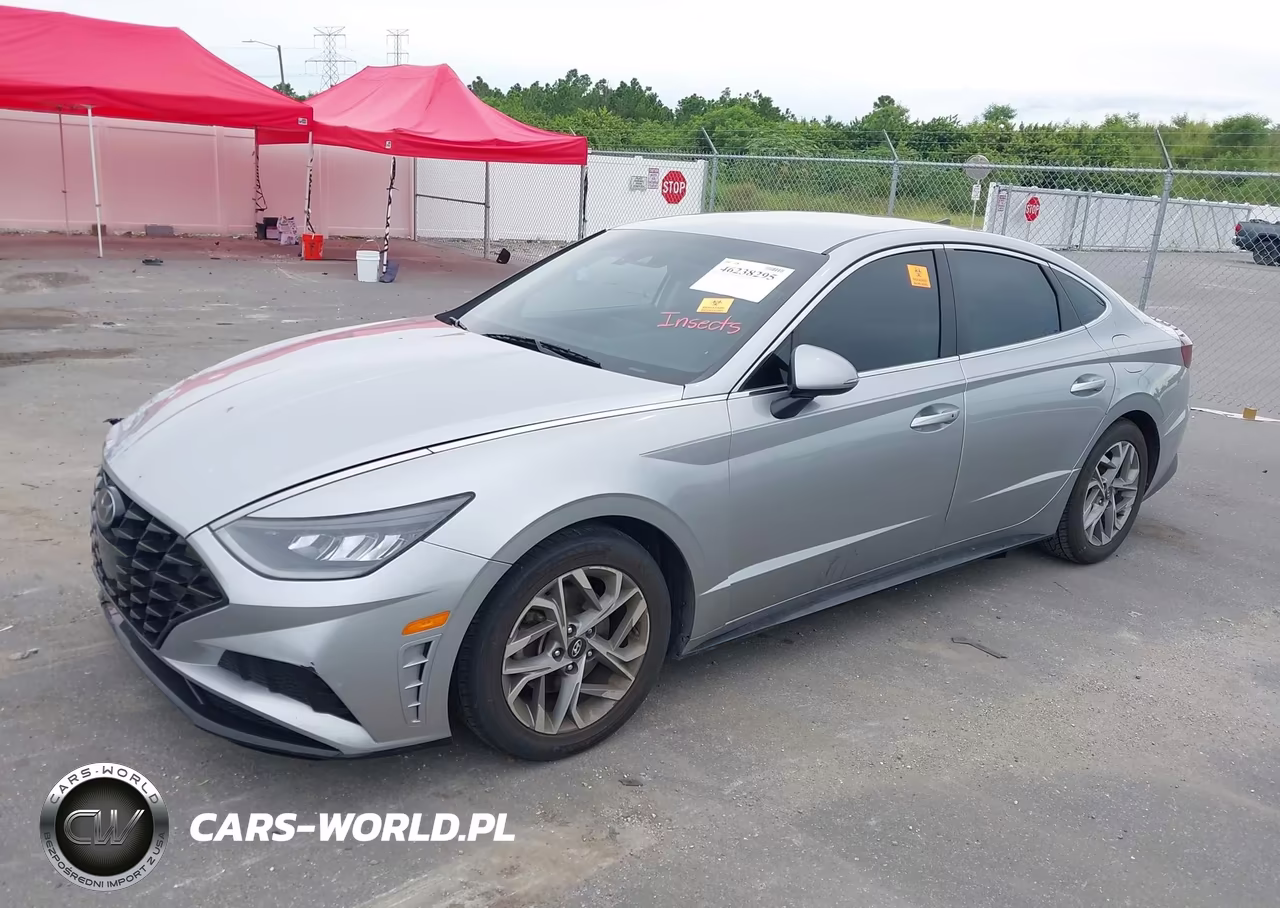 2021 Hyundai Sonata Sel VIN:5NPEL4JA9MH106144 - 2