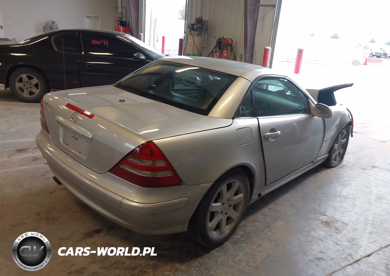 2003 Mercedes-Benz Slk 230 Kompressor VIN:WDBKK49F83F271678 - 4