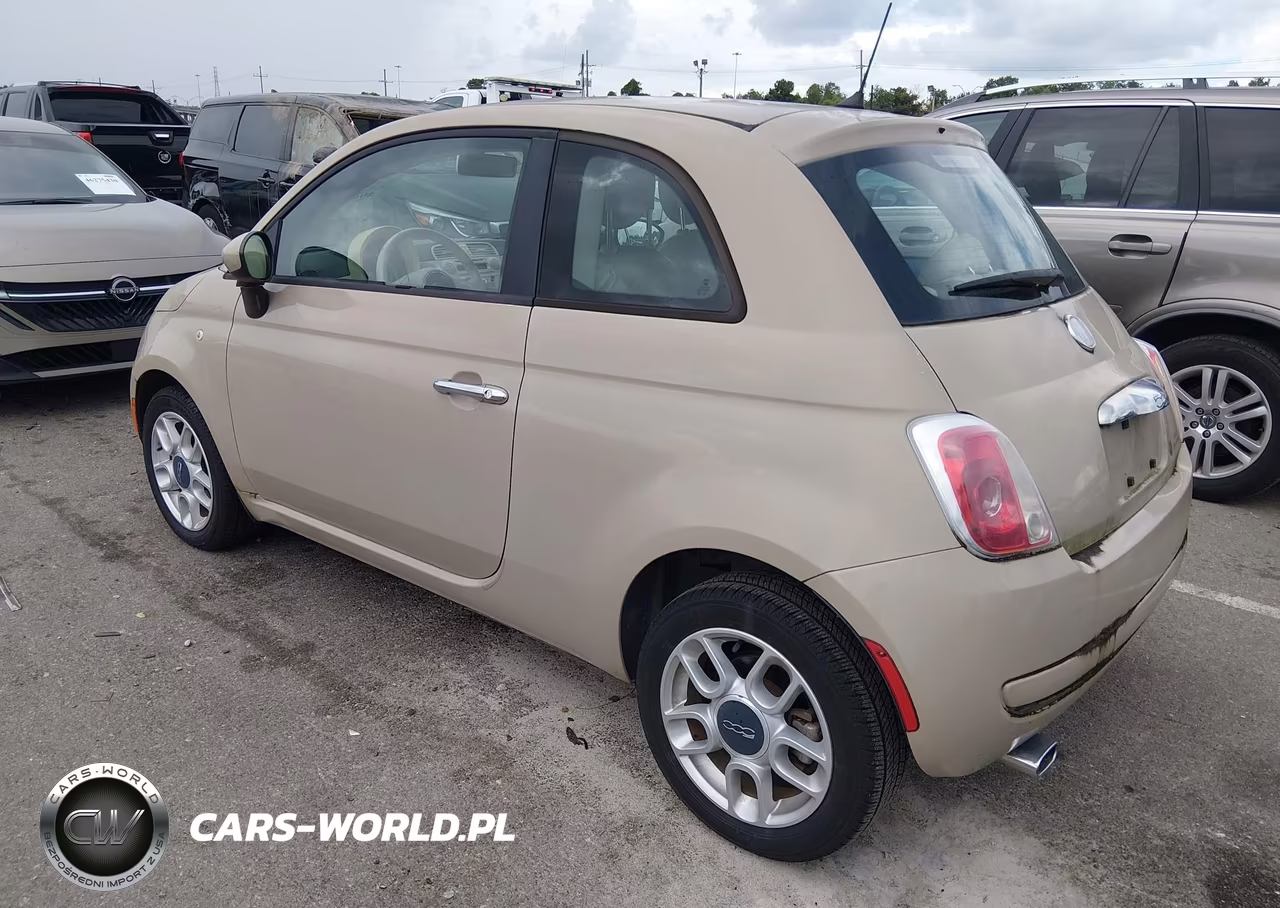 2012 Fiat 500 Pop VIN:3C3CFFAR8CT370166 - 3