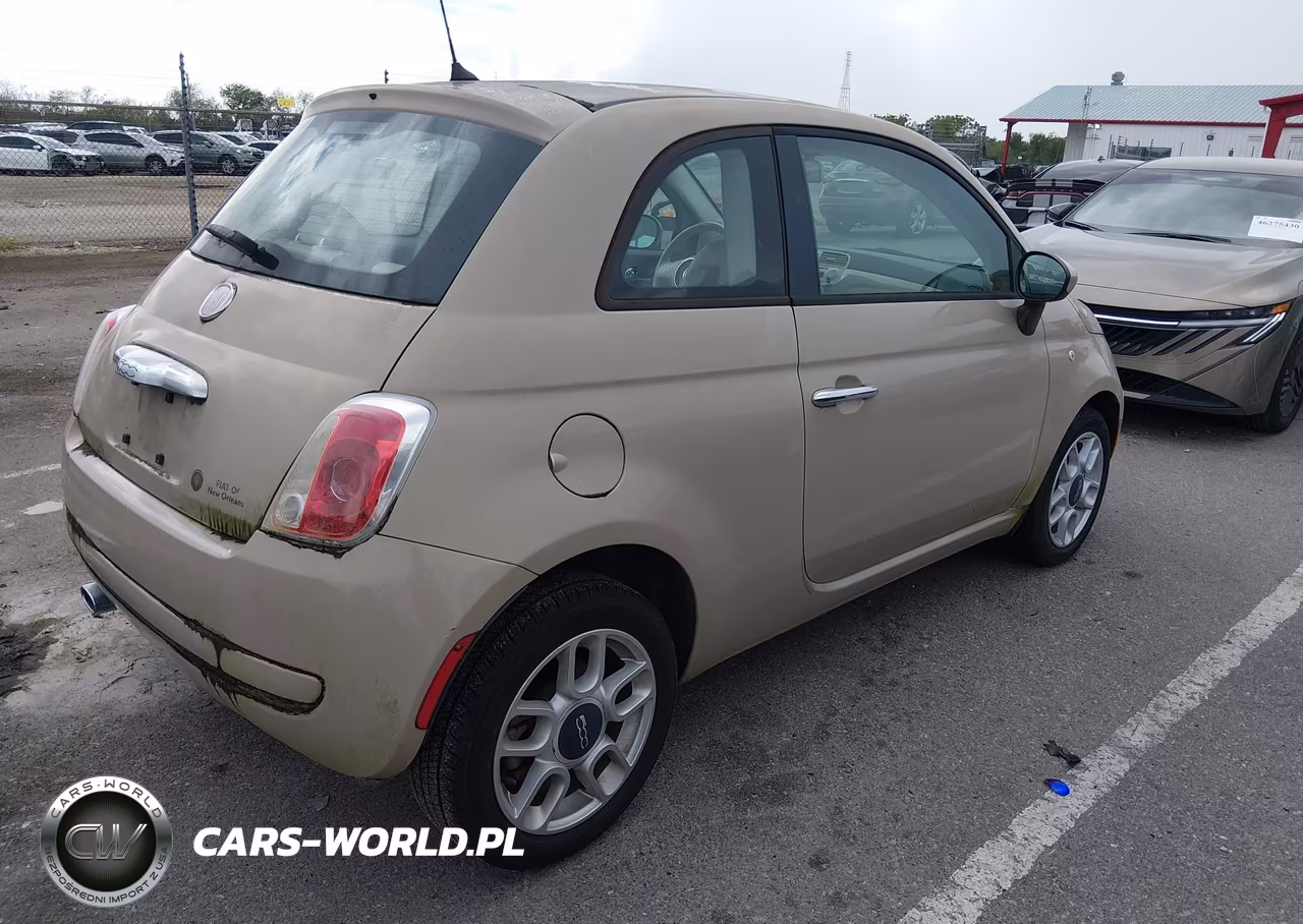 2012 Fiat 500 Pop VIN:3C3CFFAR8CT370166 - 4