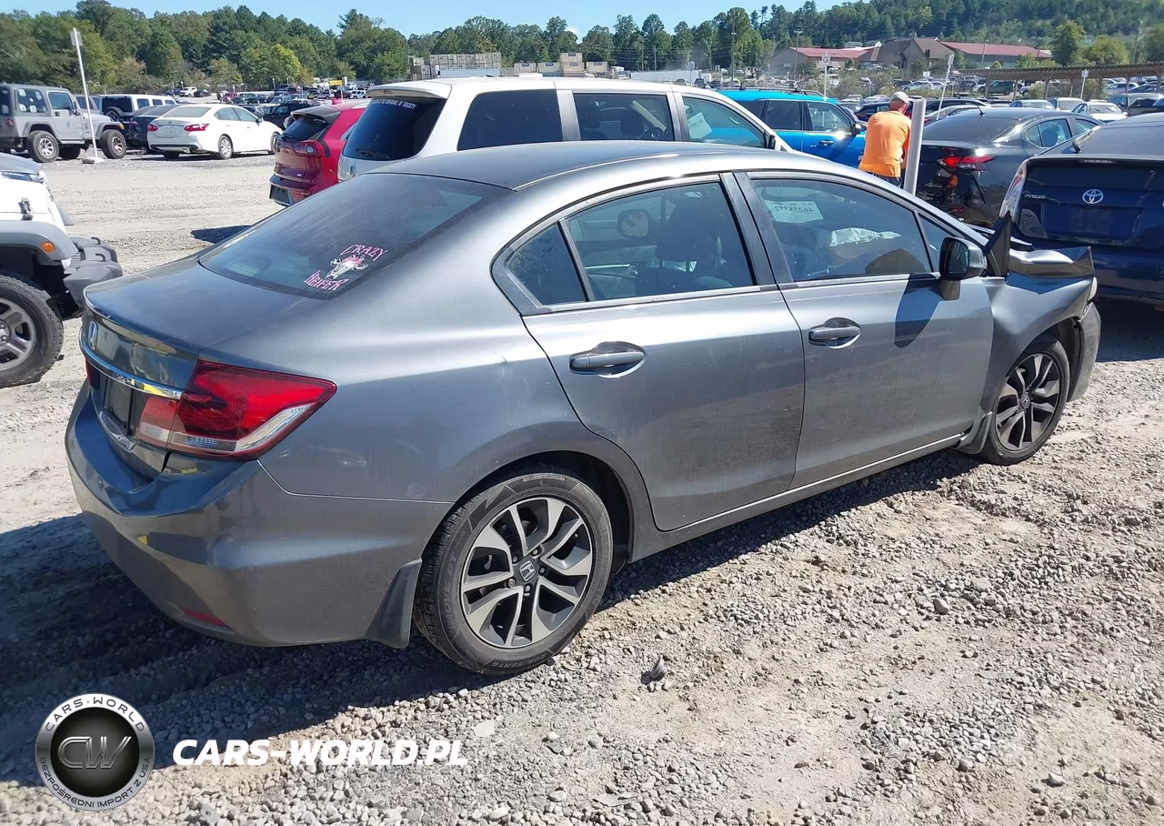 2013 Honda Civic Ex VIN:19XFB2F83DE033309 - 4