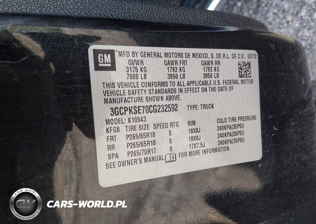 2012 Chevrolet Silverado 1500 Lt VIN:3GCPKSE70CG232592 - 9